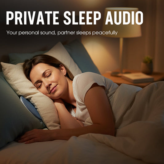 🛏️ 50% DI SCONTO! 🔊 Altoparlante da Cuscino per Dormire – Audio Privato, 7 Giorni di Batteria & 12mm Ultra-Sottile 💤